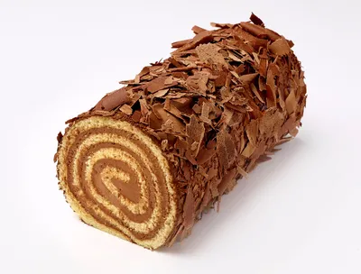 Arrollado de dulce de leche